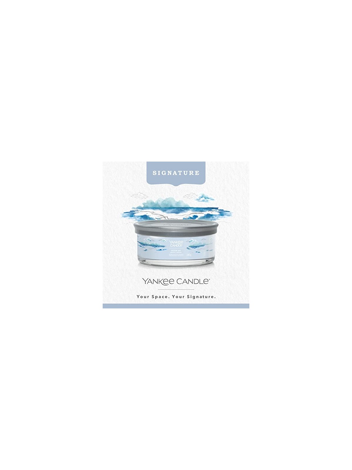 Yankee Candle Candela Tumbler Signature Aria di Mare unisex 340g
