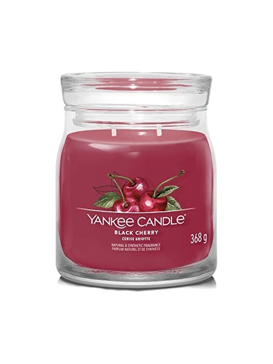 Yankee Candle Candela Signature Ciliegia Nera matura unisex 368 0g