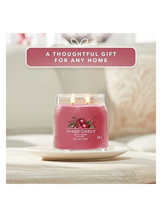 Yankee Candle Candela Signature Ciliegia Nera matura unisex 368 0g