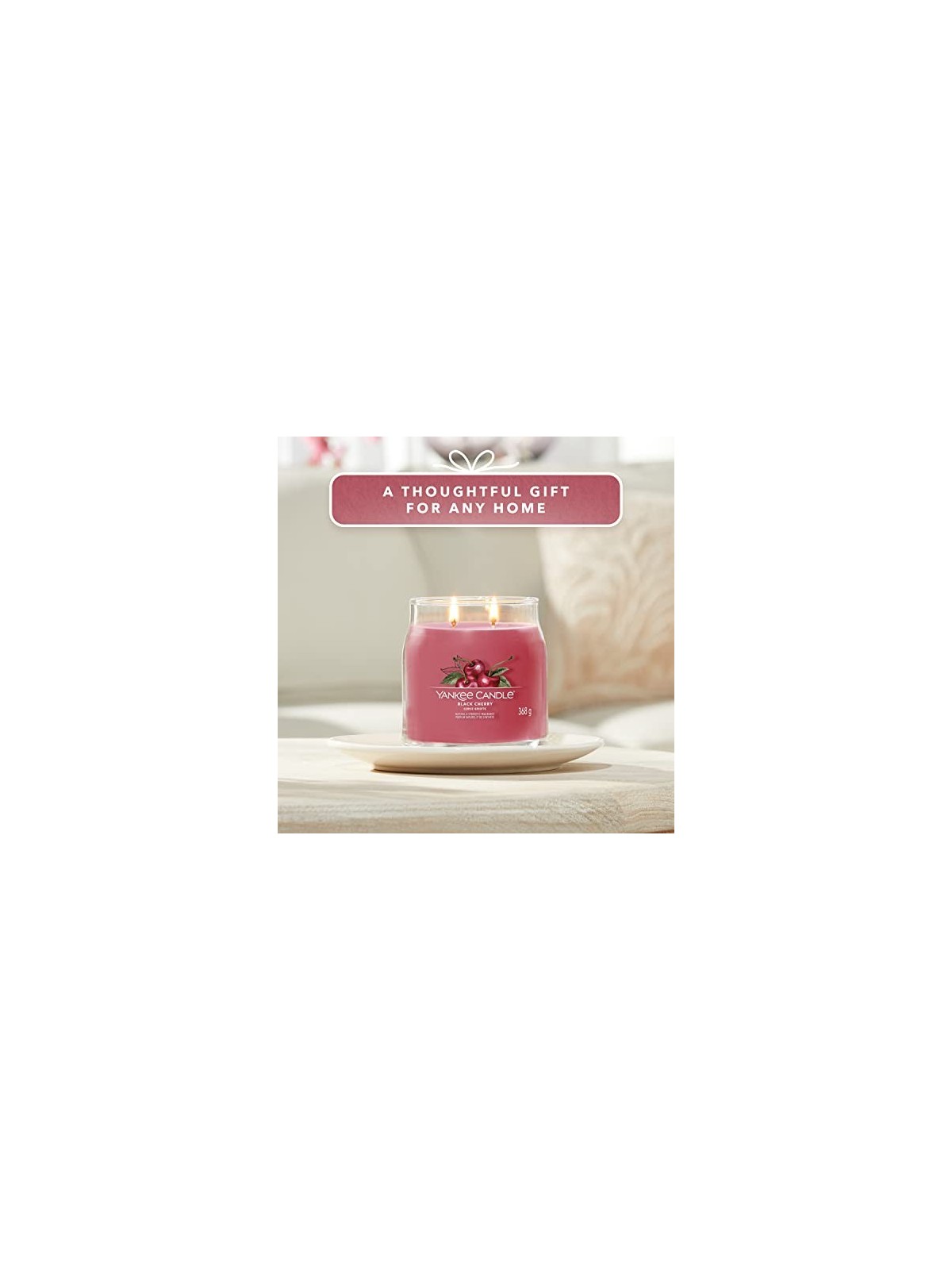 Yankee Candle Candela Signature Ciliegia Nera matura unisex 368 0g