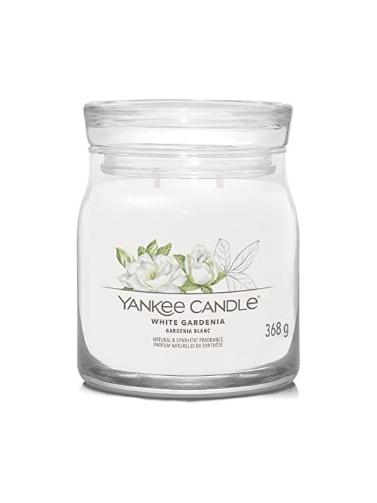 Yankee Candle Candela Profumata Signature Gardenia Bianca bl gardnie Candela Profumata unisex 368 0g