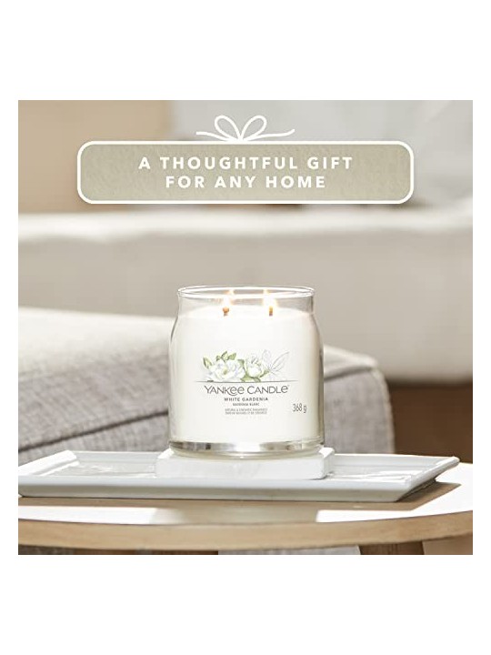 Yankee Candle Candela Profumata Signature Gardenia Bianca bl gardnie Candela Profumata unisex 368 0g