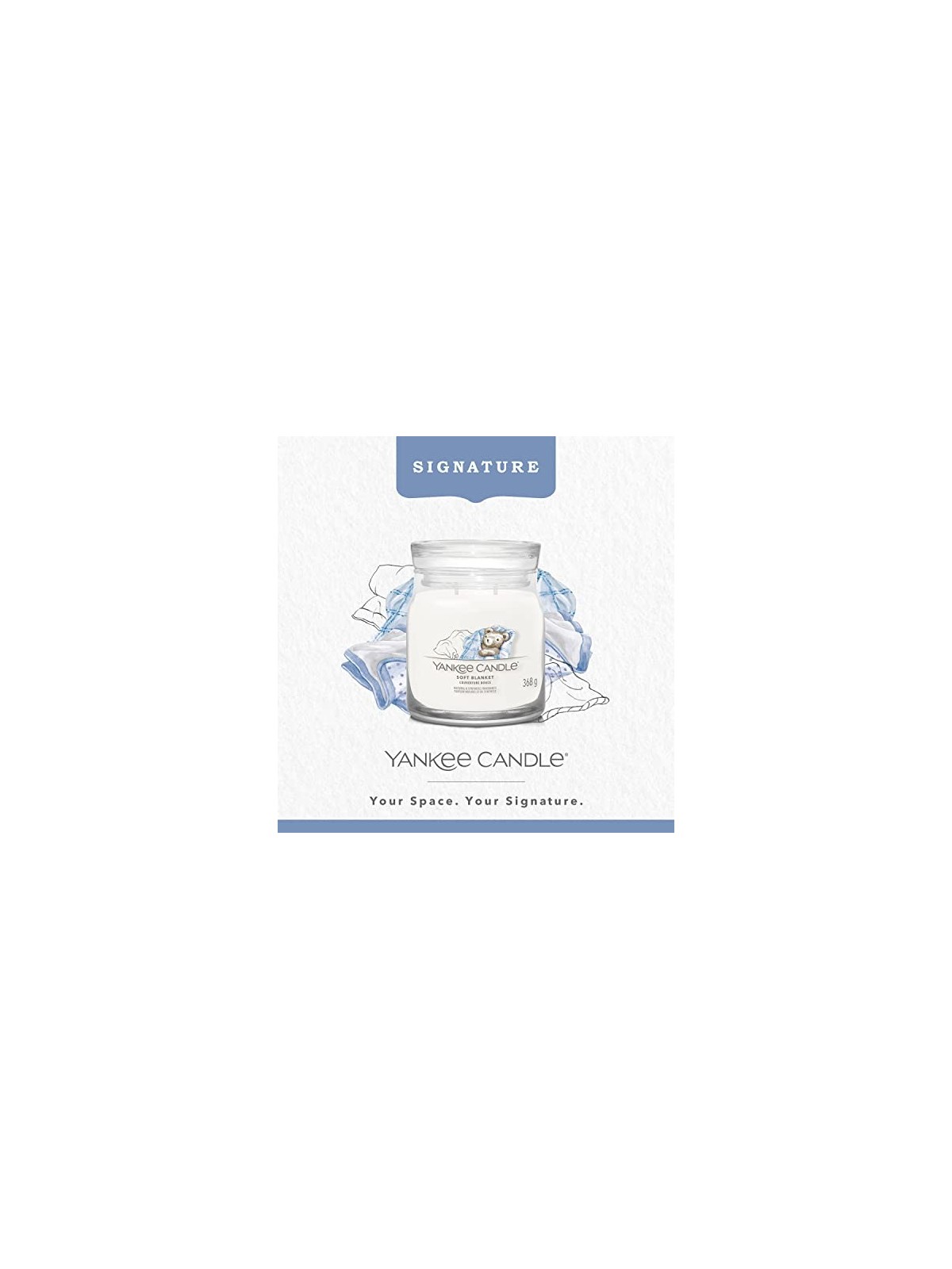 Yankee Candle Candela Profumata Firma Coperta Morbida unisex 368g