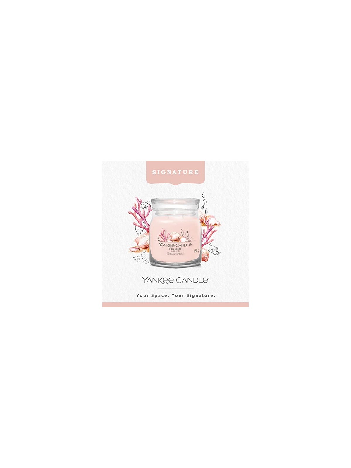 Yankee Candle Candela Signature Sabbie Rosa