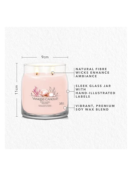 Yankee Candle Candela Signature Sabbie Rosa