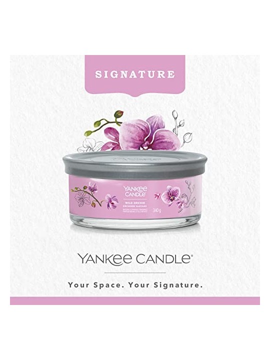 Yankee Candle Candela Tumbler Signature Orchidea Selvaggia