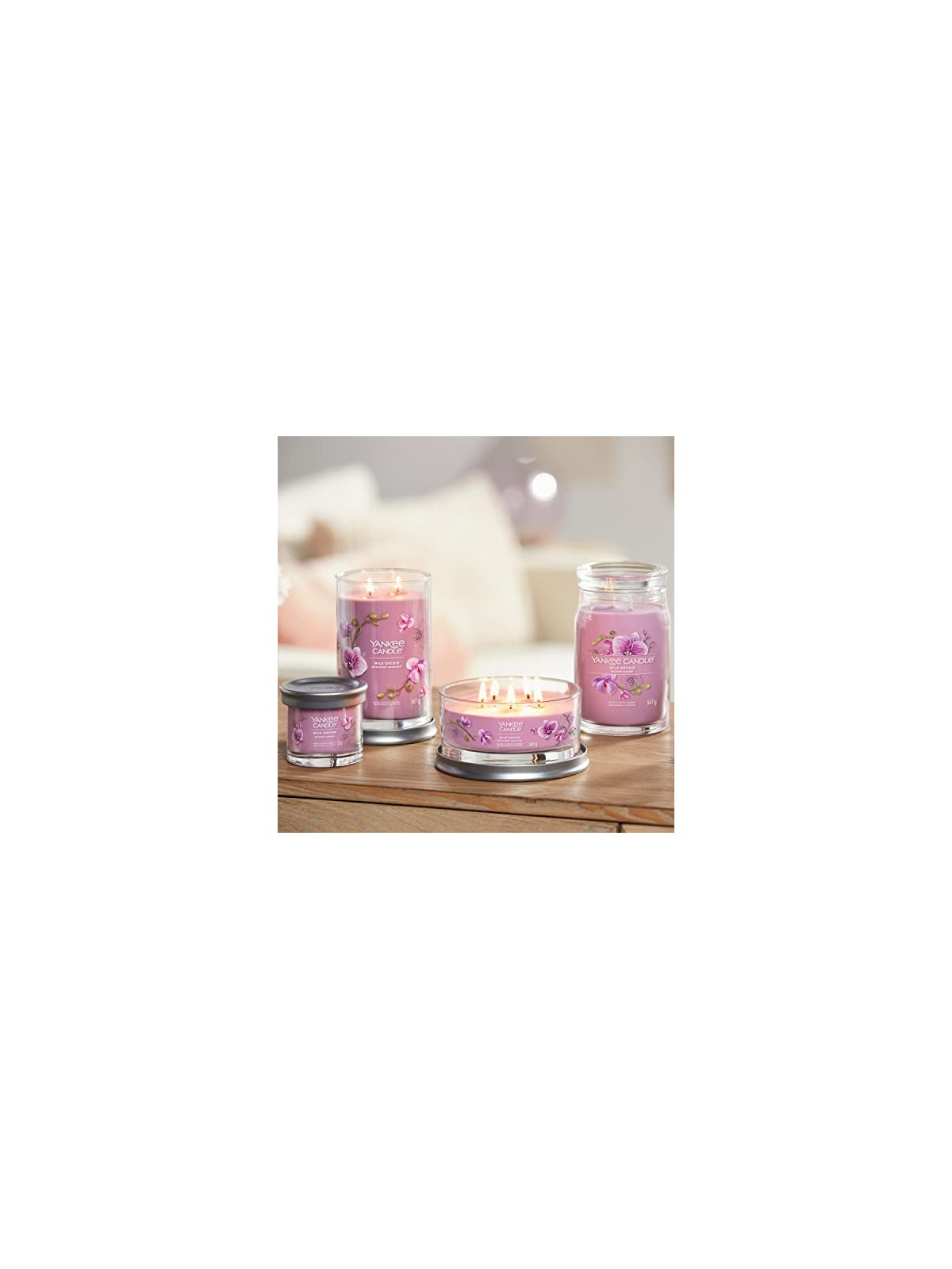 Yankee Candle Candela Tumbler Signature Orchidea Selvaggia