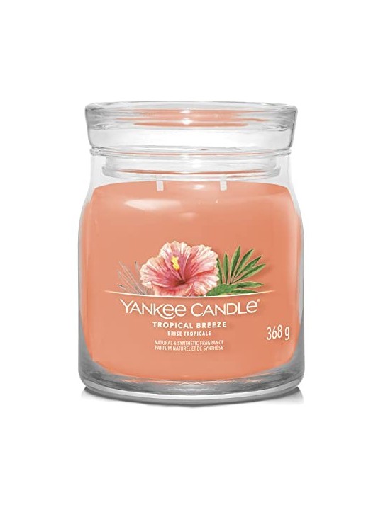 Yankee Candle Candela Profumata Signature Breeze Tropicale unisex 368 0g
