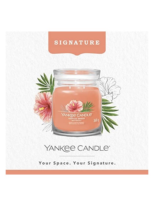 Yankee Candle Candela Profumata Signature Breeze Tropicale unisex 368 0g