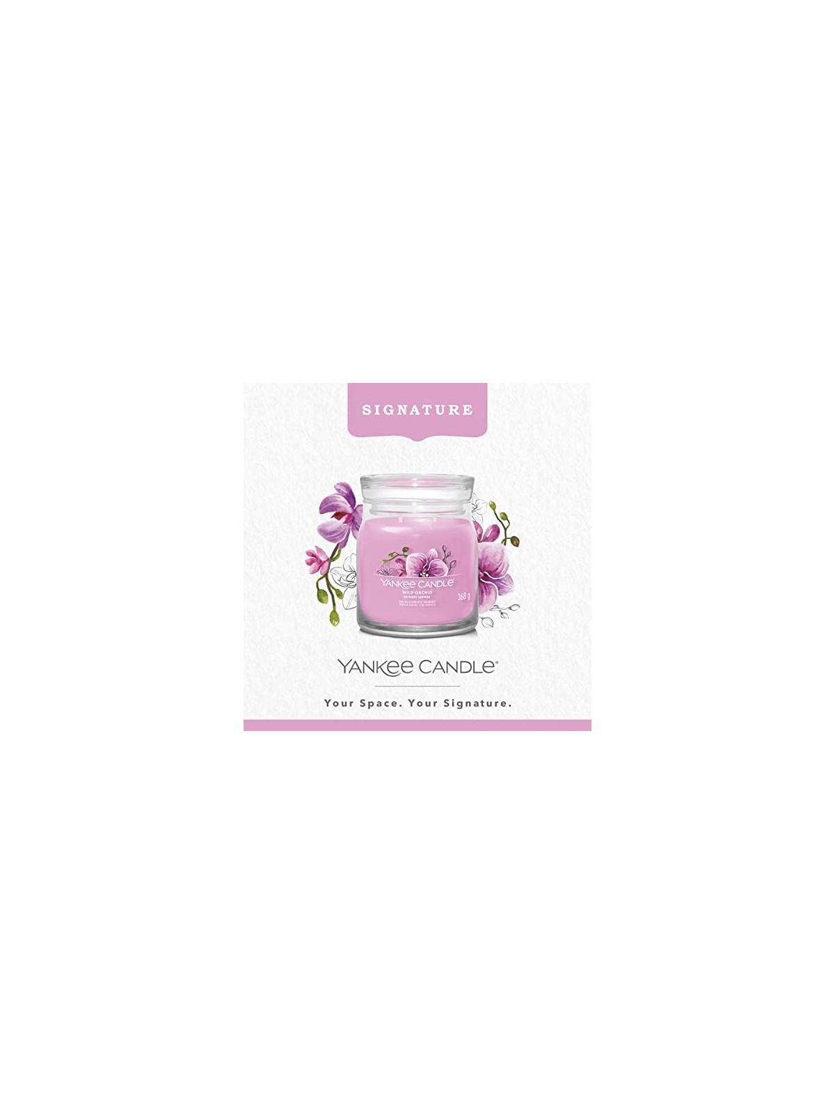Yankee Candle Candela Firma Orchidea Selvaggia unisex 368 0g
