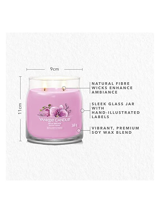 Yankee Candle Candela Firma Orchidea Selvaggia unisex 368 0g