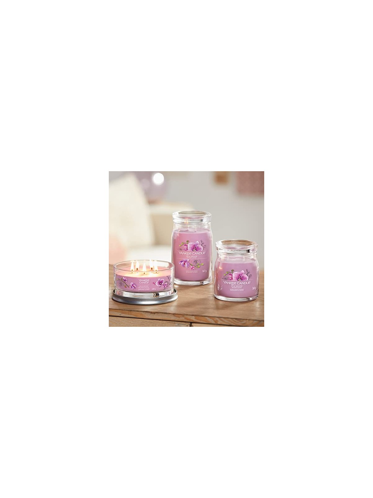 Yankee Candle Candela Firma Orchidea Selvaggia unisex 368 0g