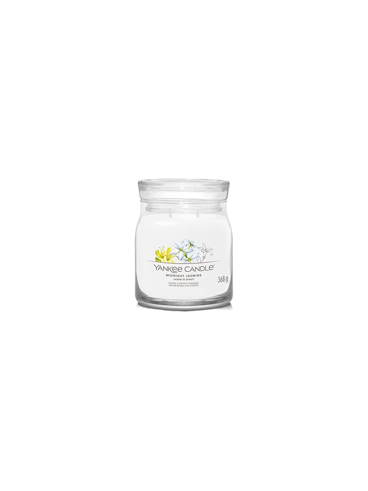 Yankee Candle Candela di Firma Gelsomino di Mezzanotte unisex 368 0g