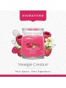 Yankee Candle Candela Signature Lampone Rosso maliny Candela Profumata unisex 368 0g