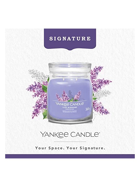 Yankee Candle Candela Signature Fiori di Lill Unisex 368 0g