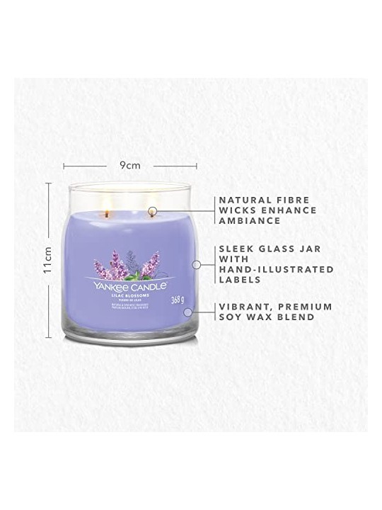 Yankee Candle Candela Signature Fiori di Lill Unisex 368 0g