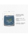 Yankee Candle Candela Firmata Bayside Cedar unisex 368 0g