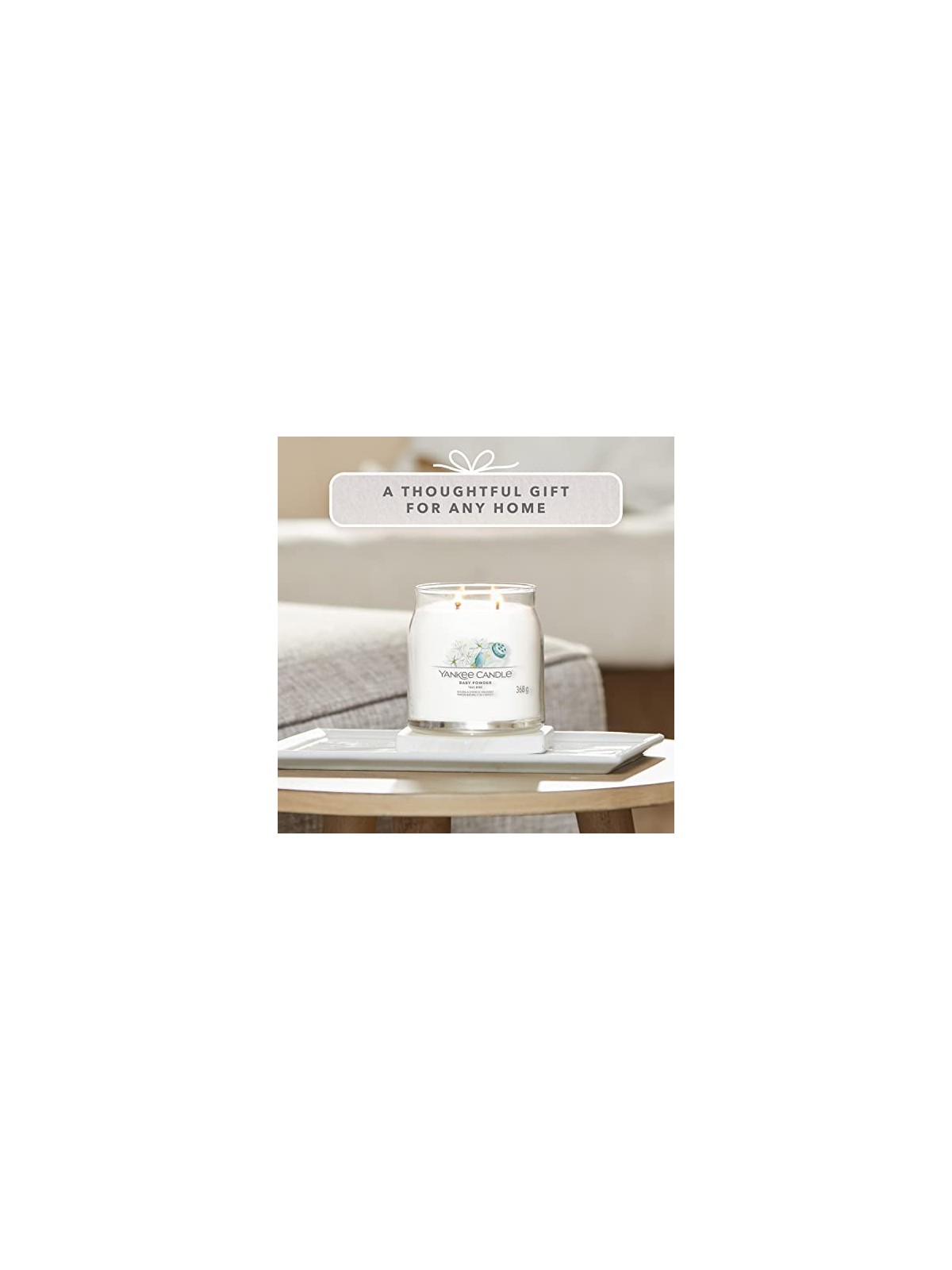 Yankee Candle Candela Profumata Signature Polvere per Bambini dtsk pudr Vonn svka unisex 368 0g