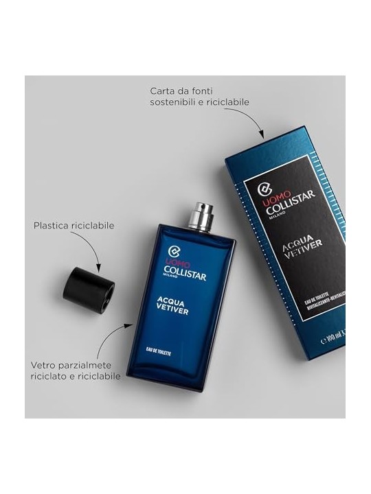 Collistar Uomo Acqua Vetiver eau de toilette Spray 100ml