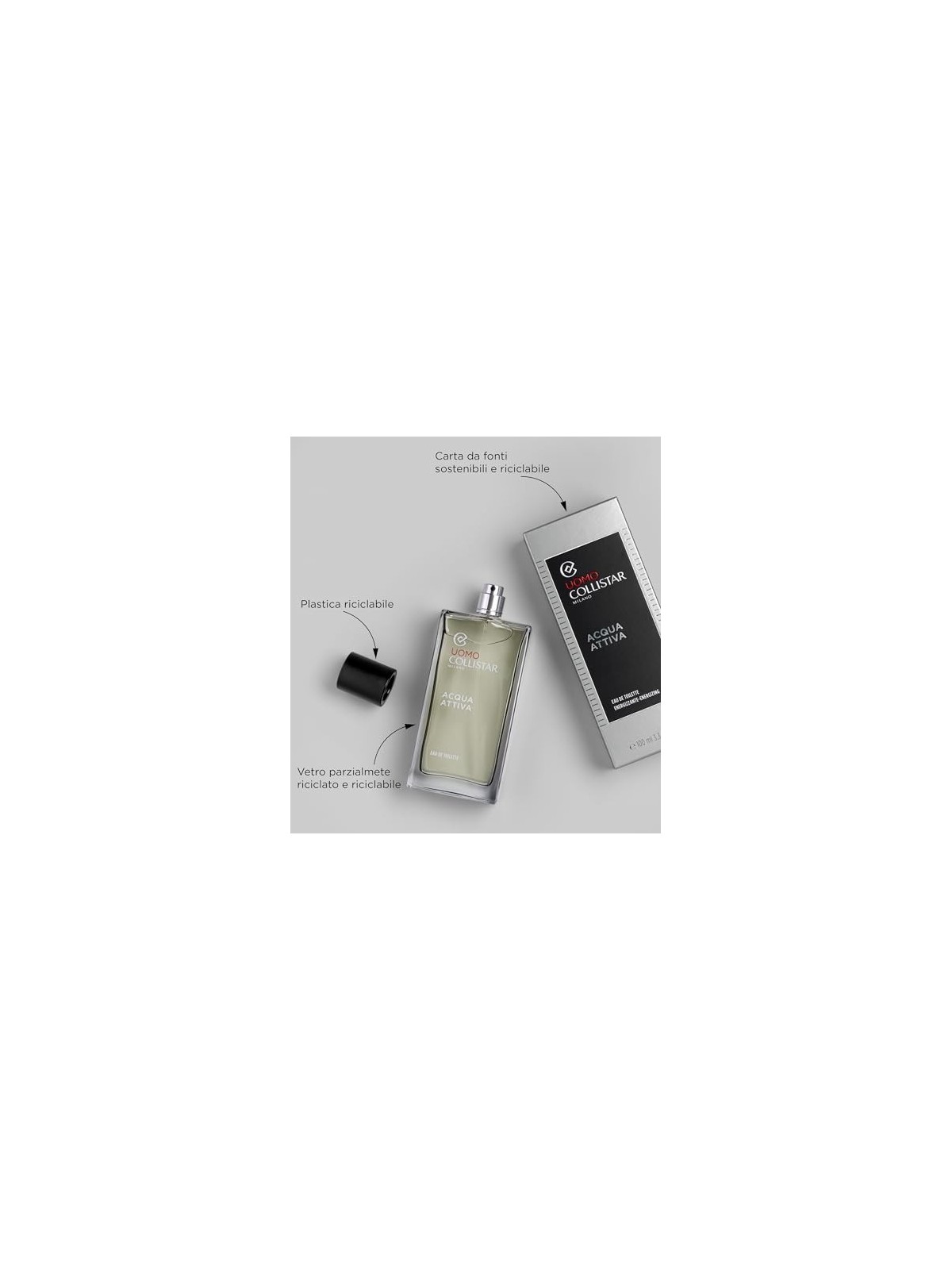 Collistar Uomo Acqua Attiva eau de toilette Spray 100ml