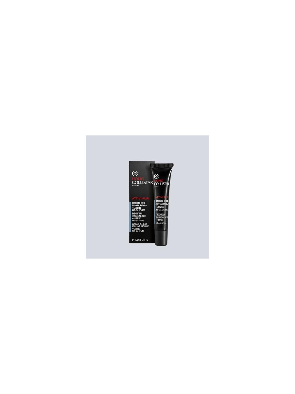 Collistar Crema contorno occhi Acido Ialuronico + Caffeina 15ml uomo 