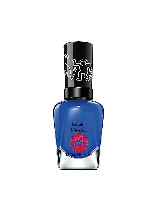 Sally Hansen MIRACLE GEL keita hani 925disegna blu in 147ml per donna