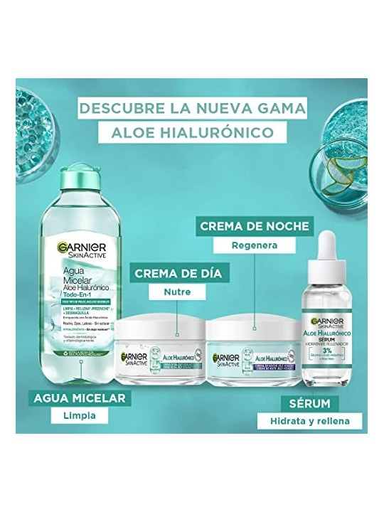 Crema Giorno Garnier SkinActive Aloe Acido Ialuronico 50ml