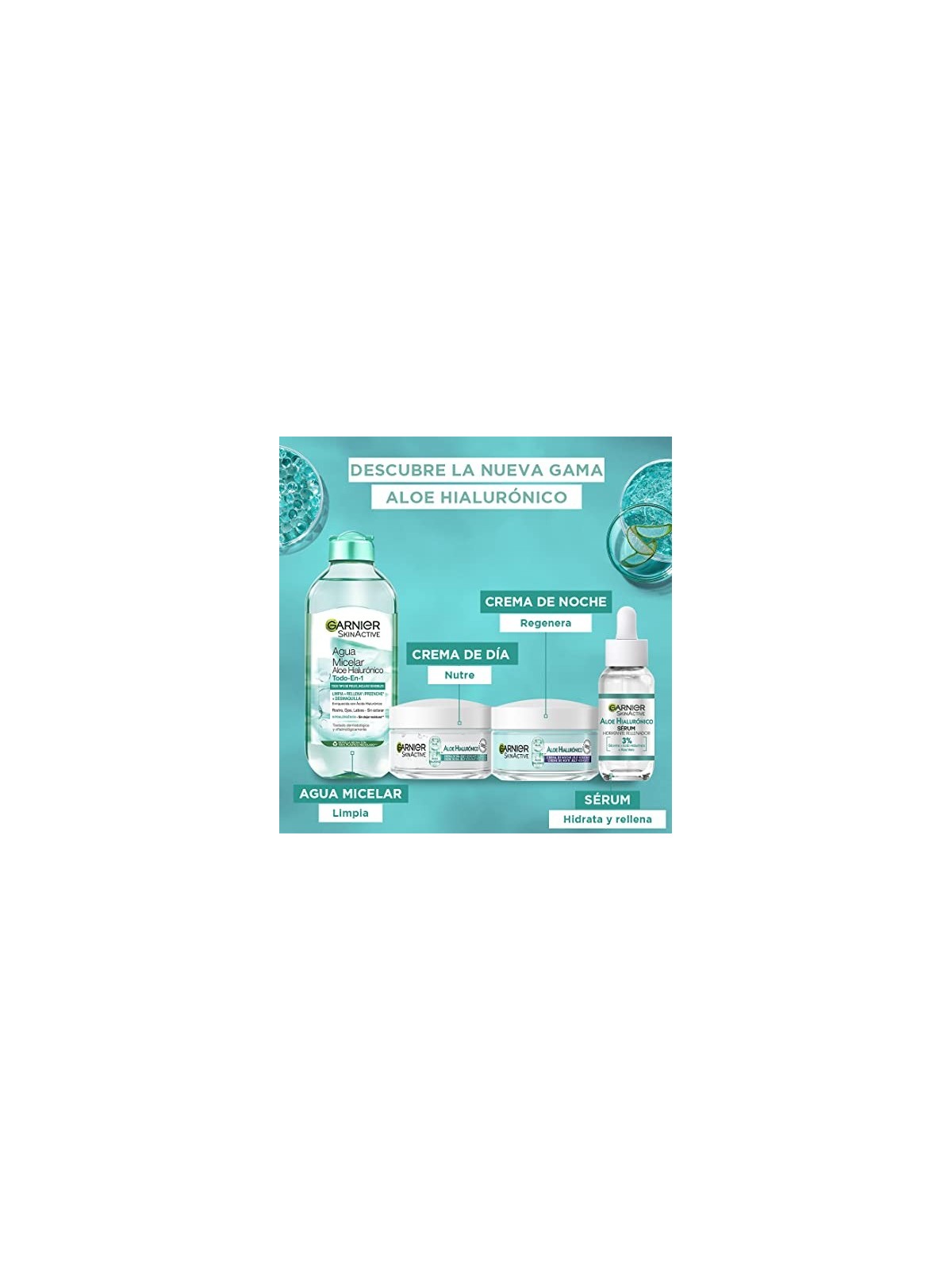 Crema Giorno Garnier SkinActive Aloe Acido Ialuronico 50ml