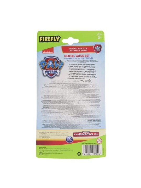 Set dentale morbido Firefly Paw Patrol 1ml