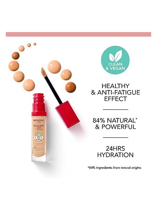 Bourjois Healthy Mix Clean  Vegan correttore antifatica 6 ml donna  52 Beige