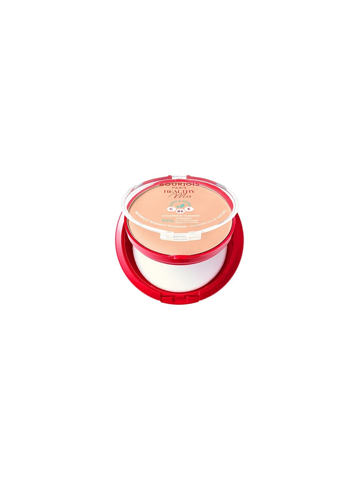 Bourjois Healthy Mix Clean Vegan Polvere Naturalmente Radiante 10 g donna 02 Vanilla