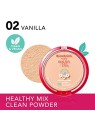 Bourjois Healthy Mix Clean Vegan Polvere Naturalmente Radiante 10 g donna 02 Vanilla