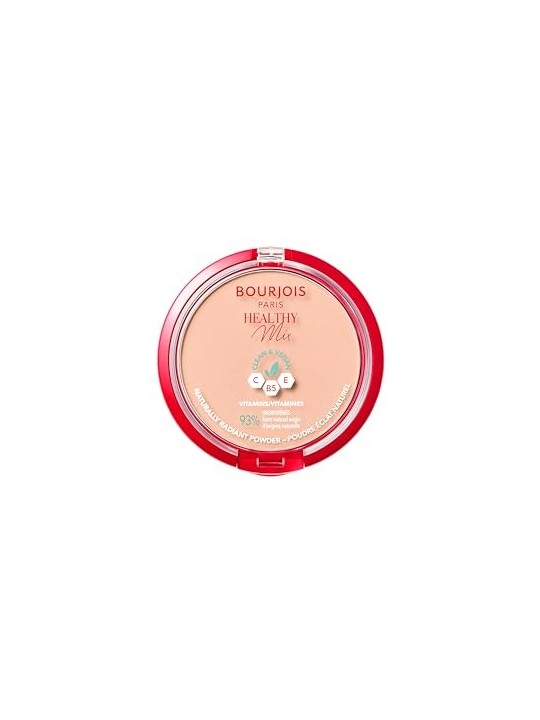Bourjois Healthy Mix Clean Vegan Polvere Naturalmente Radiante 10 g donna 03 Rose Beige