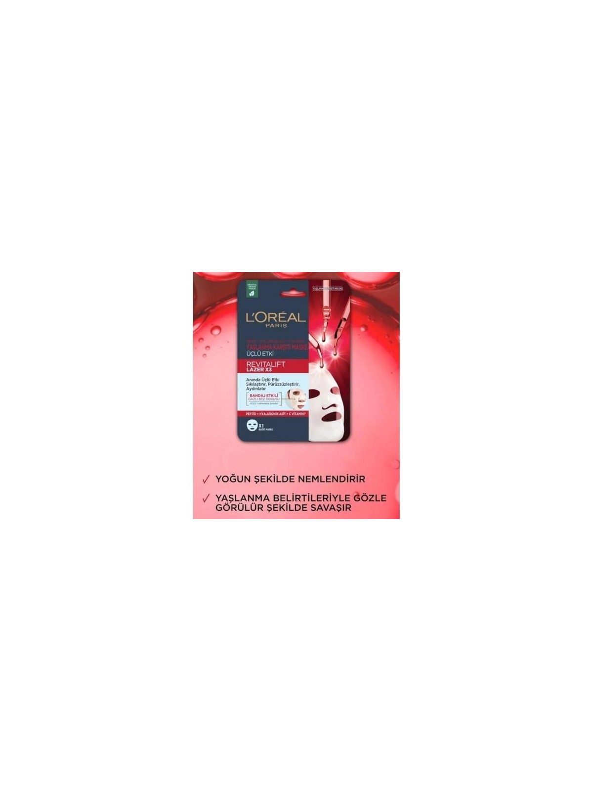 LOrï¿½ï¿½al Mascheracrema Revitalift Laser X3 donna 280g