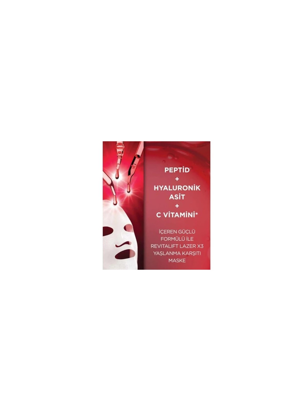 LOrï¿½ï¿½al Mascheracrema Revitalift Laser X3 donna 280g