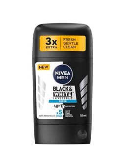 Nivea Uomini in bianco e nero invisibili freschi uomo 50ml