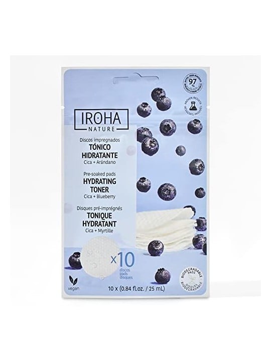 Iroha TONICO IDRATANTE tamponi preinumiditi 10 unit unisex