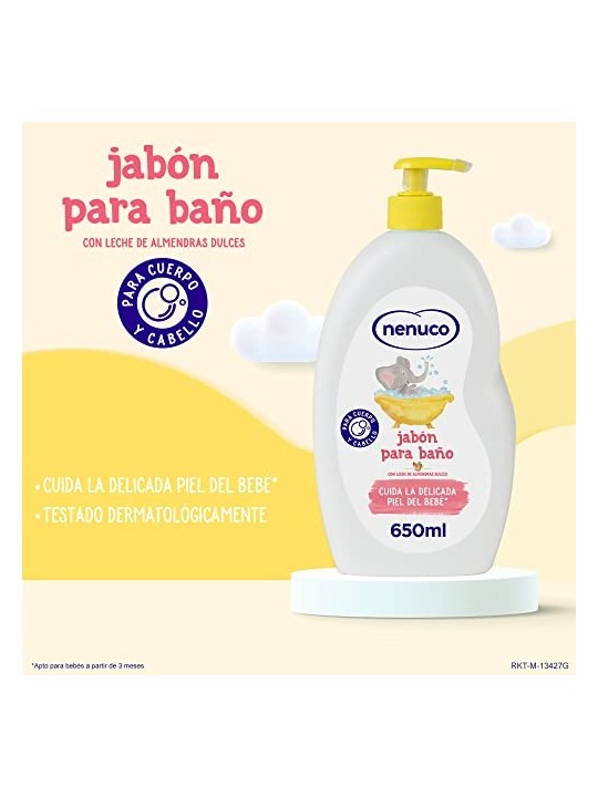 Nenuco Sapone Liquido Bagno Idratante 650 Unisex