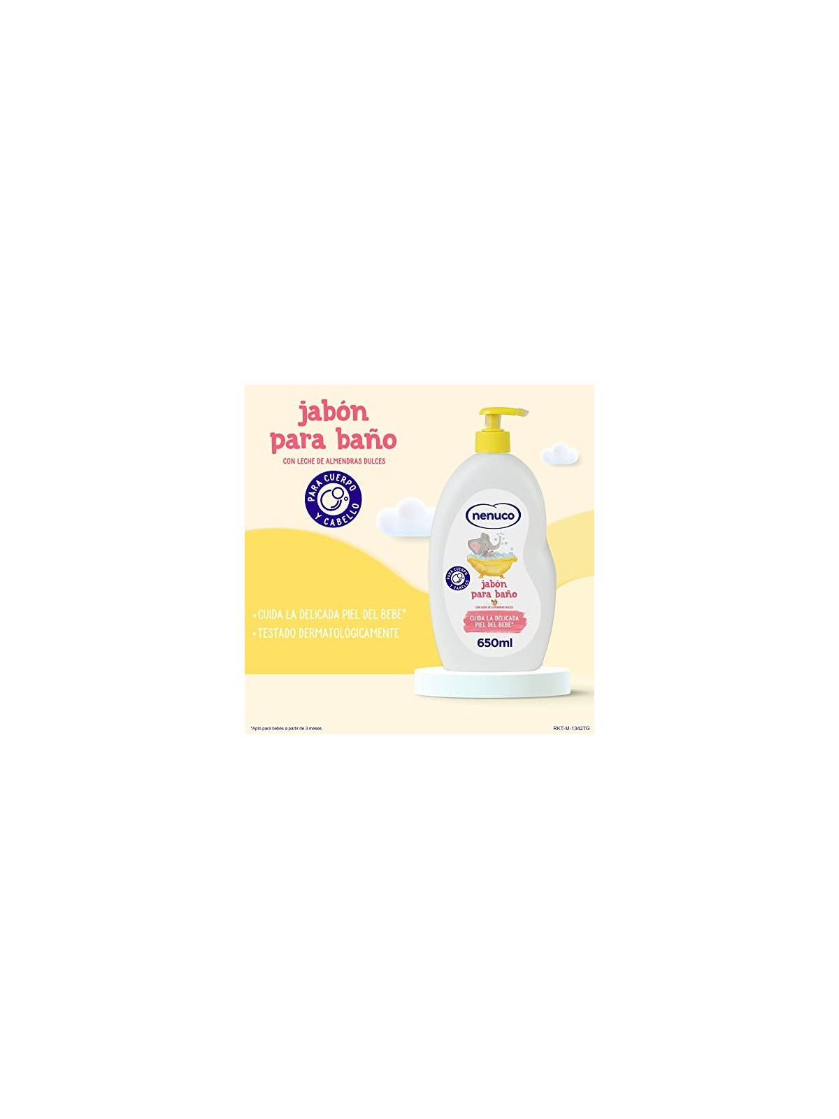 Nenuco Sapone Liquido Bagno Idratante 650 Unisex
