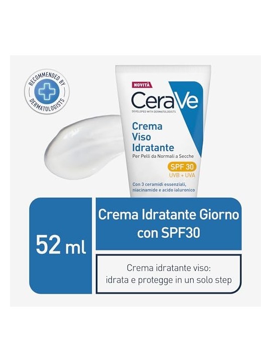 CeraVe Lozione idratante viso SPF30 donna 52ml