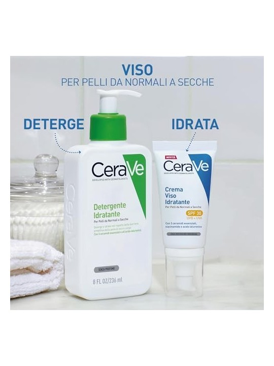 CeraVe Lozione idratante viso SPF30 donna 52ml