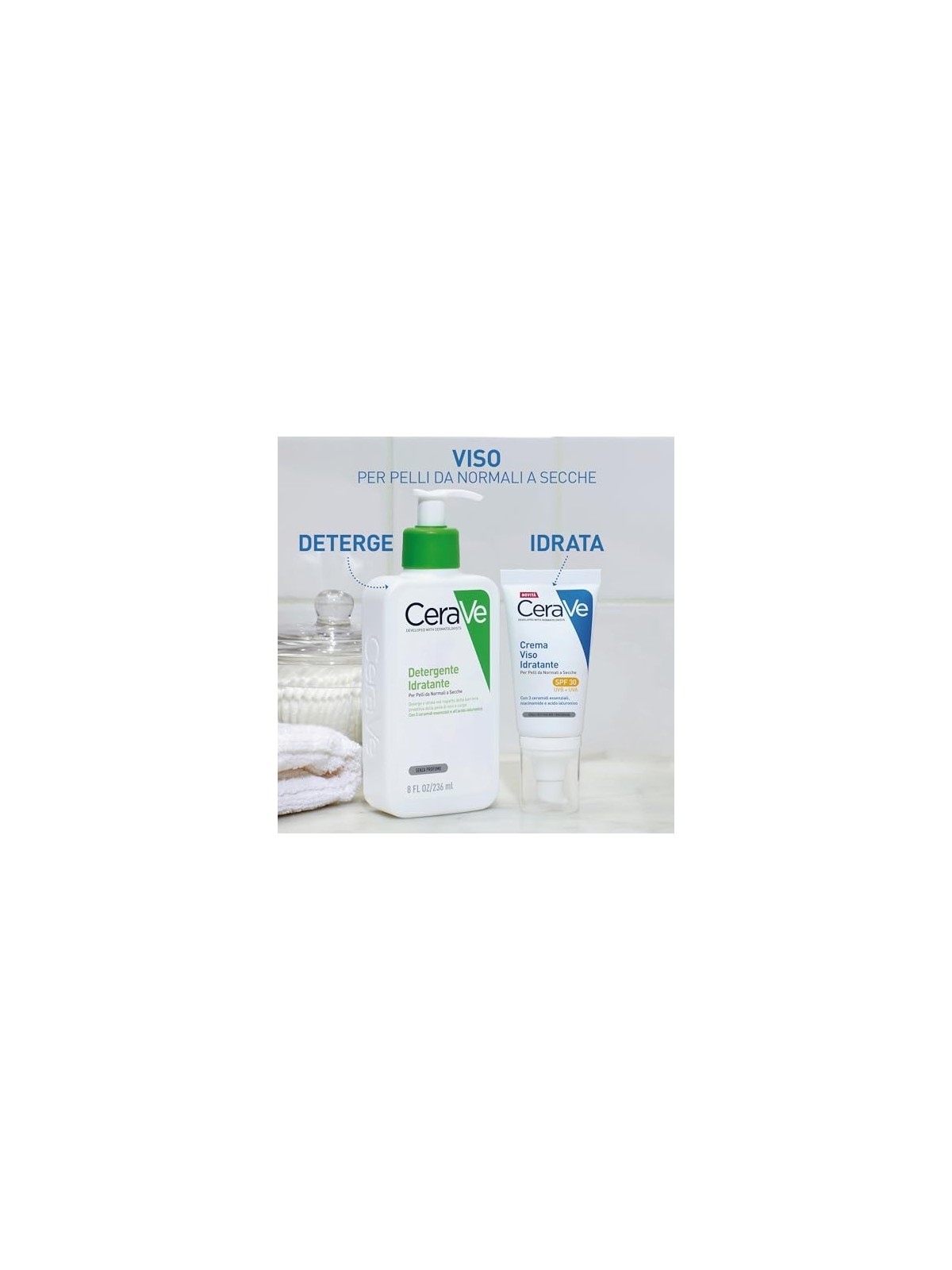 CeraVe Lozione idratante viso SPF30 donna 52ml