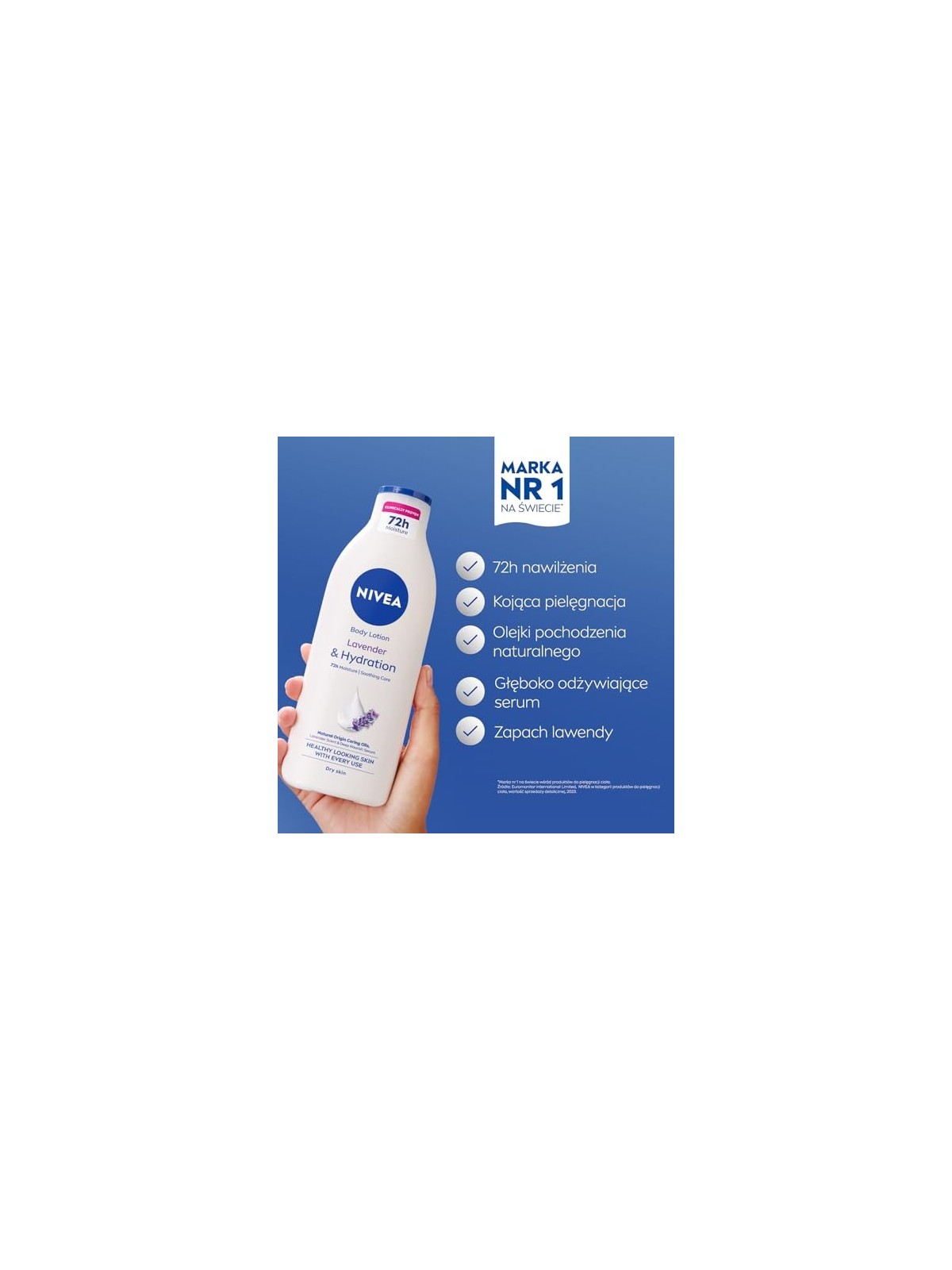 Nivea Lozione per il corpo lavanda donna 400ml