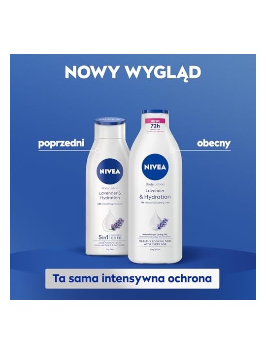 Nivea Lozione per il corpo lavanda donna 400ml