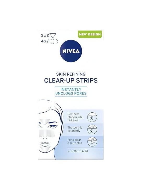 Nivea Strisce Chiarinti Rifinitrici 6 Pz donna