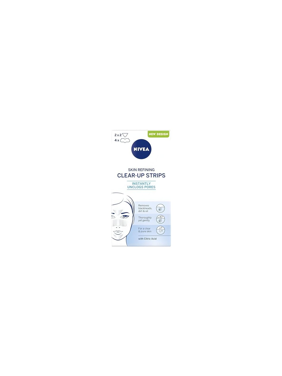 Nivea Strisce Chiarinti Rifinitrici 6 Pz donna