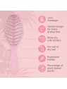 Wet Brush Go Green Speed Dry Hairbrush Spazzola per capelli che accelera l'asciugatura