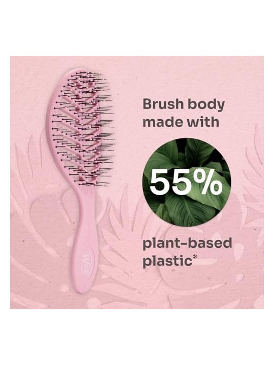Wet Brush Go Green Speed Dry Hairbrush Spazzola per capelli che accelera l'asciugatura