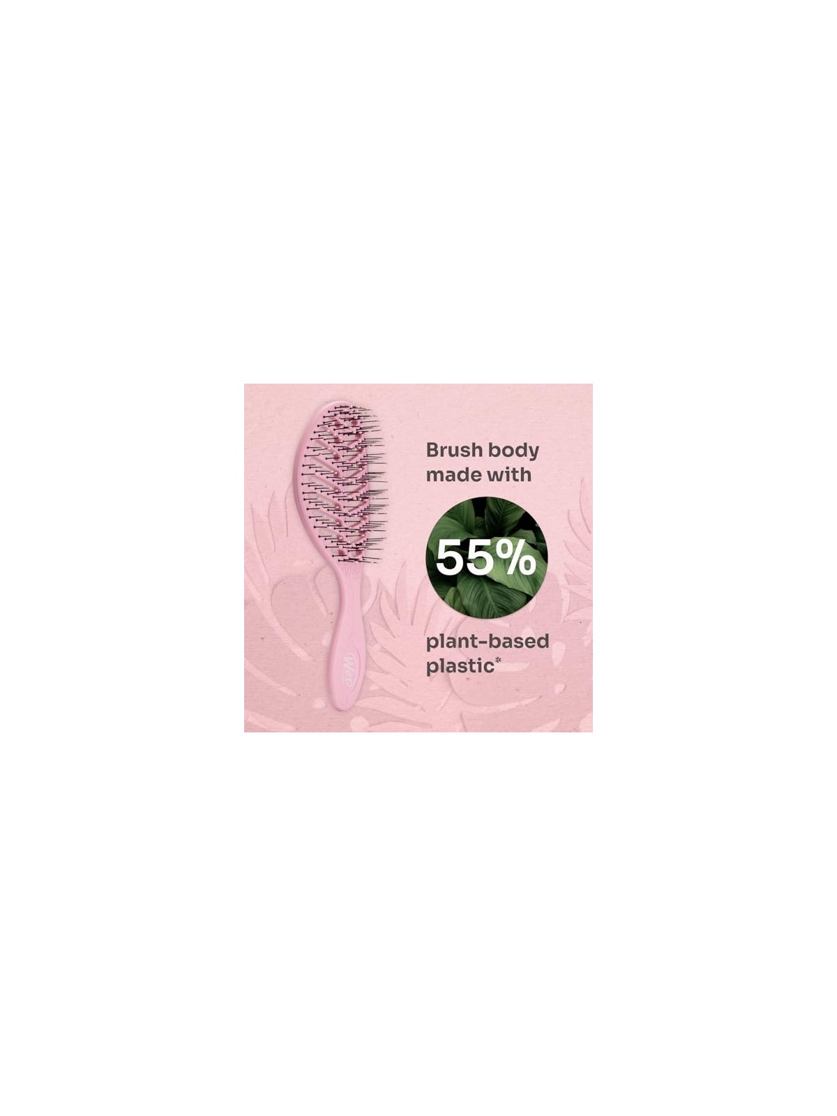 Wet Brush Go Green Speed Dry Hairbrush Spazzola per capelli che accelera l'asciugatura