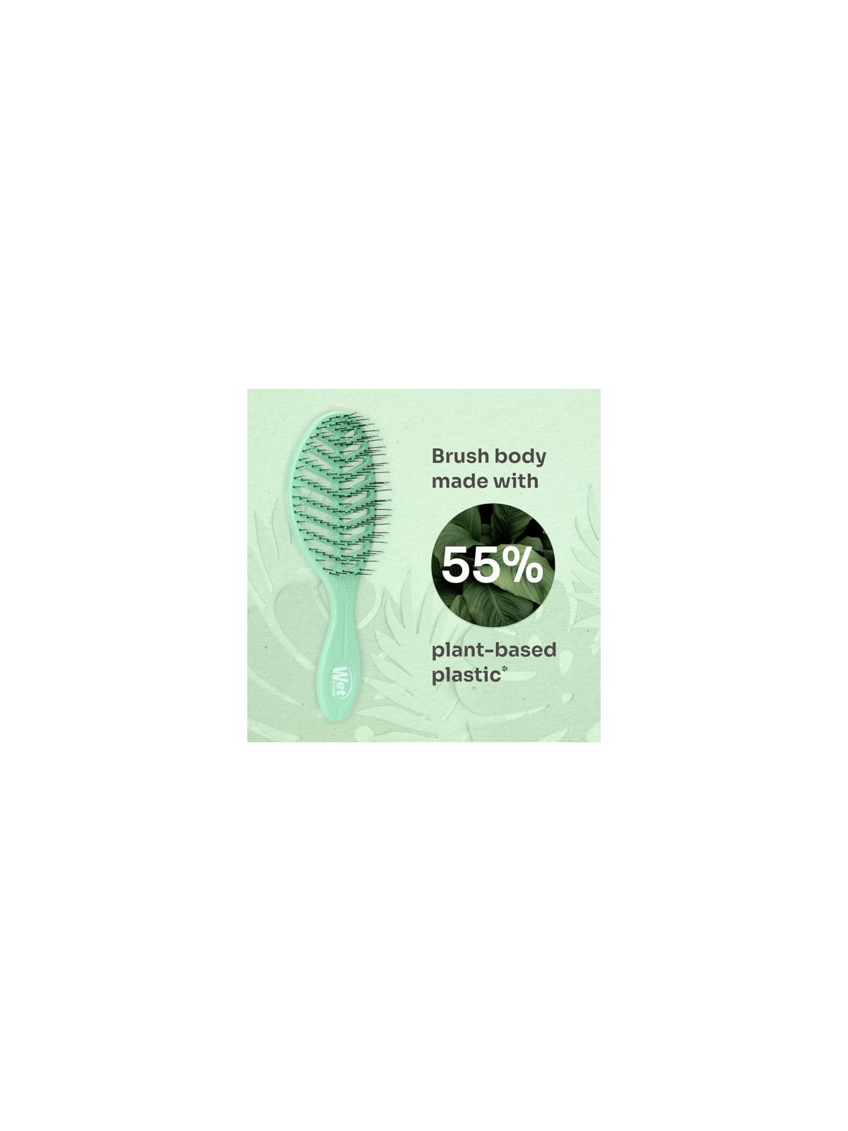 Spazzola per capelli Wet Brush Go Green Speed Dry verde